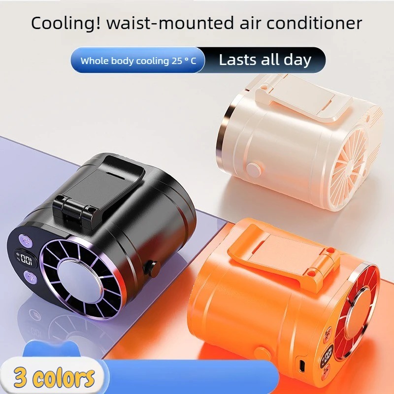 Ventilador de cintura portátil - Outdoor Camping Misting Fan reseña y precio
