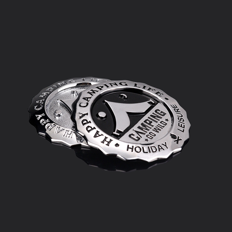 Insignia 3D para coche de acam - Outdoor Camping Logo reseña y precio