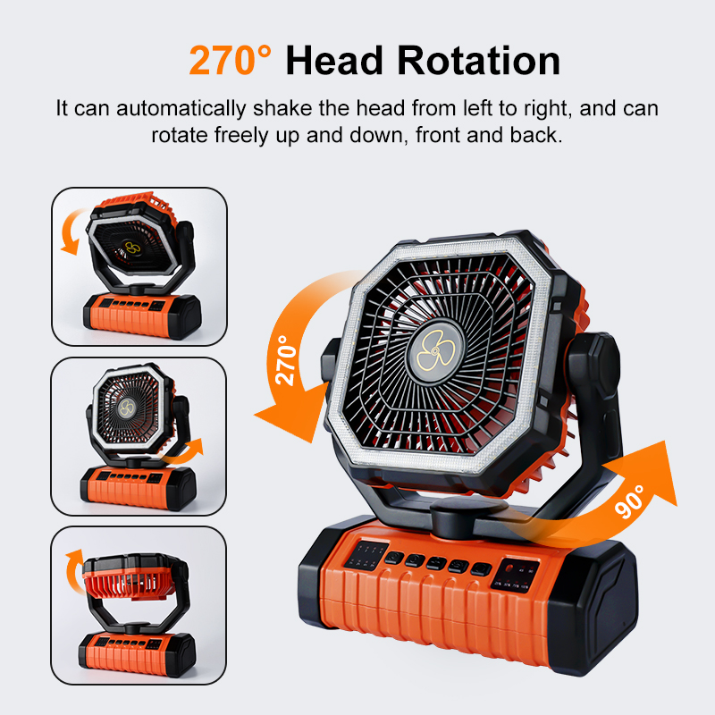 Ventilador de Camping Recargab - Outdoor Camping Misting Fan reseña y precio
