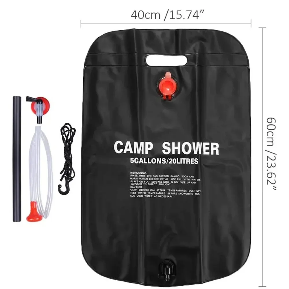 Bolsa de ducha al aire libre d - Outdoor Camping Heater reseña y precio