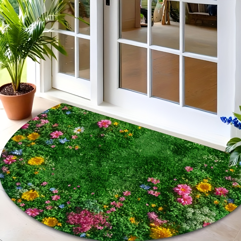 Alfombra de Entrada con Diseño - Camping Outdoor Or Indoor reseña y precio