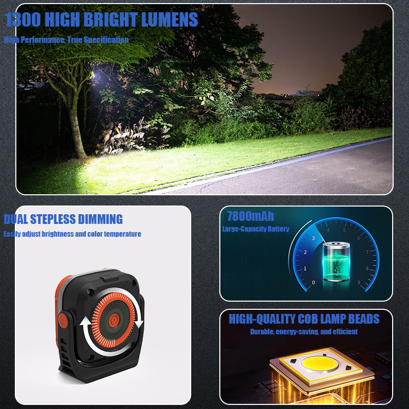 VOLODYMYR-luz LED recargable p - Outdoor Camping Car Tent reseña y precio