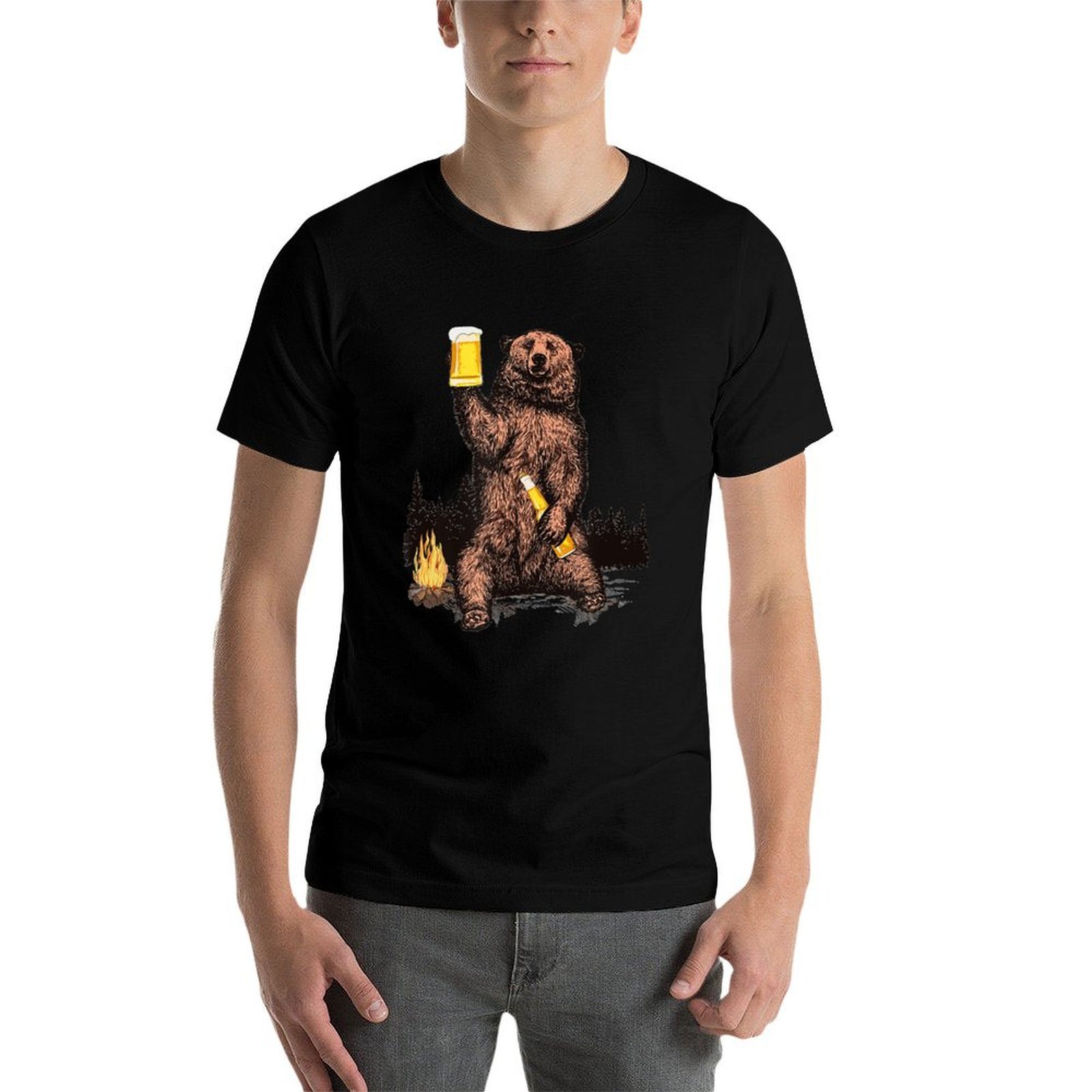 Camiseta con estampado de esti - Urban Outdoor Camping reseña y precio