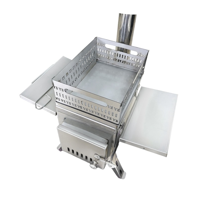 Estufa de Sauna de Acero Inoxi - Outdoor Camping Wood Burning Stove reseña y precio