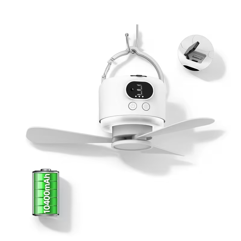Ventilador de Techo Portátil R - Outdoor Camping Fan reseña y precio