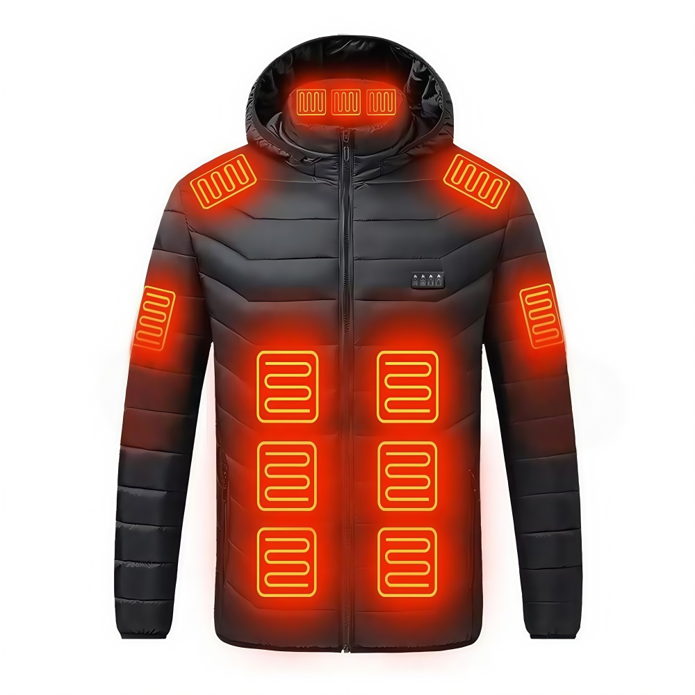 Chaqueta calefactora de 28 áre - Camping Outdoor Clothing reseña y precio