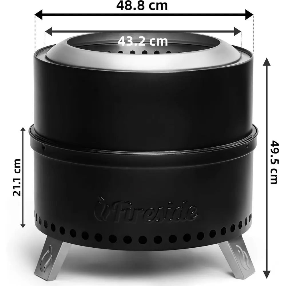Estufa de Camping Portátil de  - Outdoor Camping Wood Burning Stove reseña y precio
