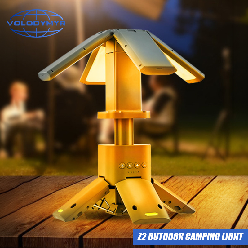 Lámpara LED de Camping VOLODYM - Outdoor Camping Car Tent reseña y precio