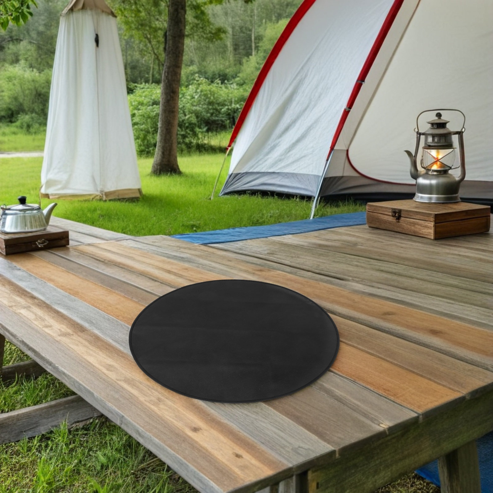 Alfombrilla Redonda Ignífuga p - Outdoor Camping Mat Waterproof reseña y precio