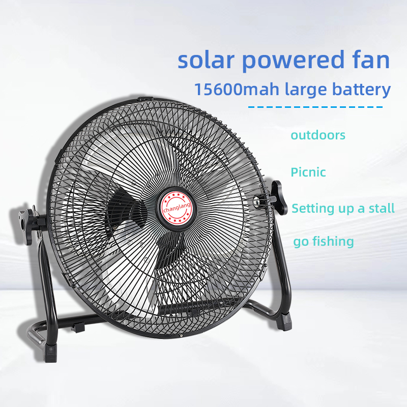 Ventilador Solar portátil de 1 - Outdoor Camping Misting Fan reseña y precio