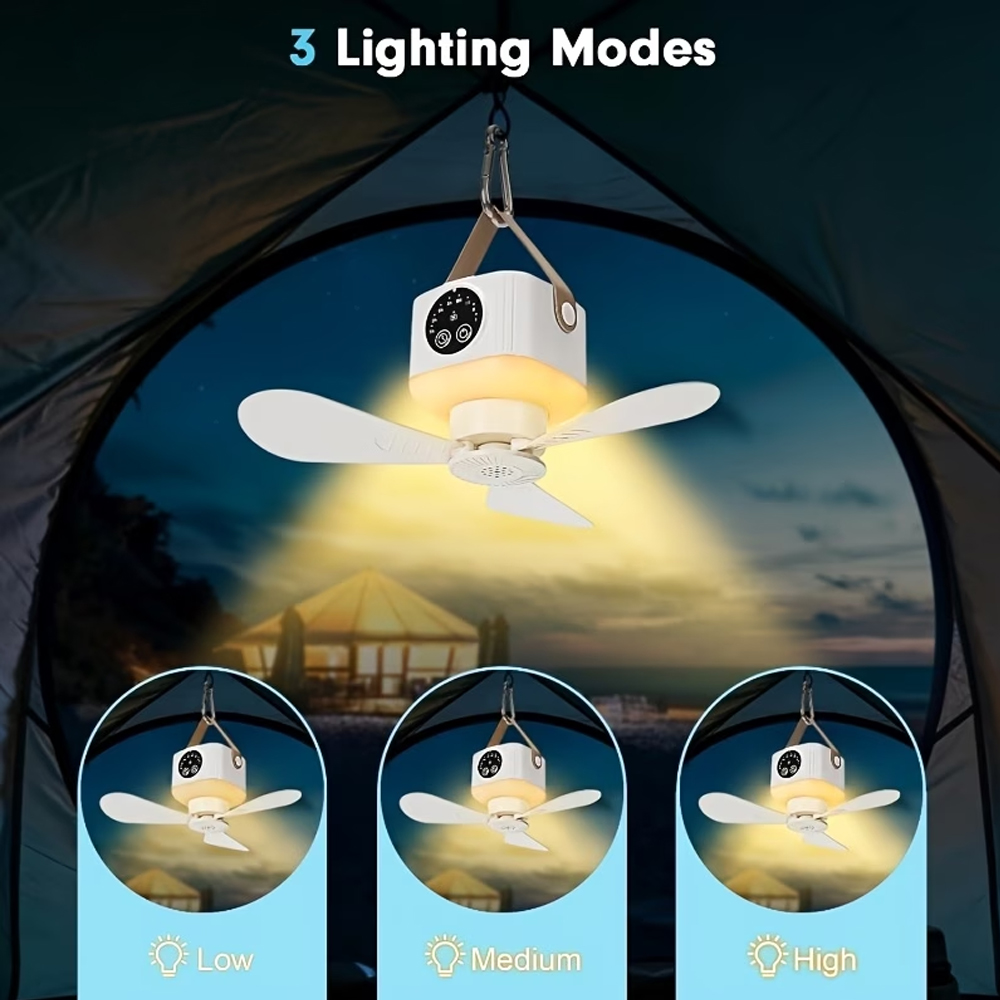 Ventilador de Techo Portátil c - Outdoor Camping Misting Fan reseña y precio