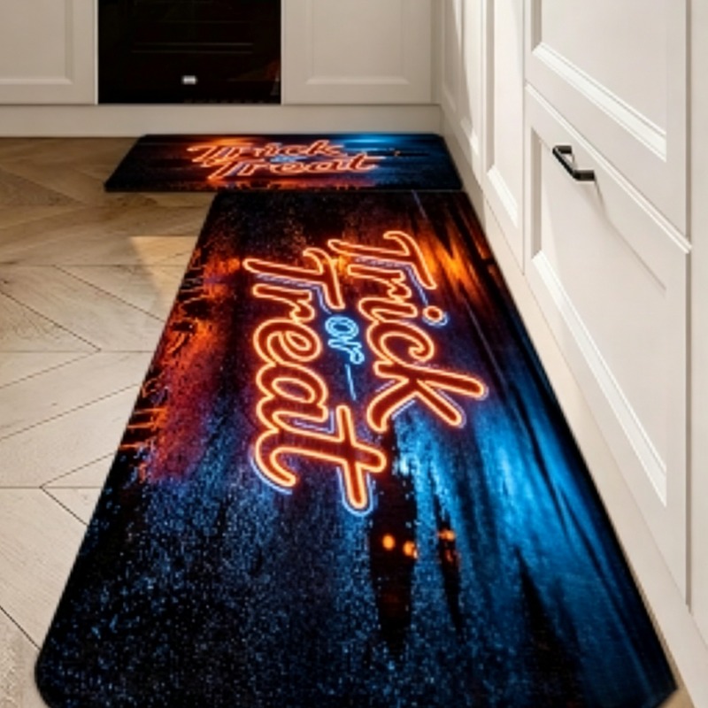 Alfombra de cocina de franela  - Camping Outdoor Or Indoor reseña y precio