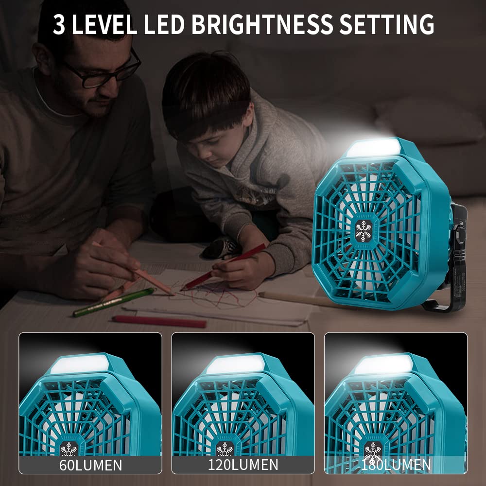 Ventilador portátil para exter - Outdoor Camping Misting Fan reseña y precio