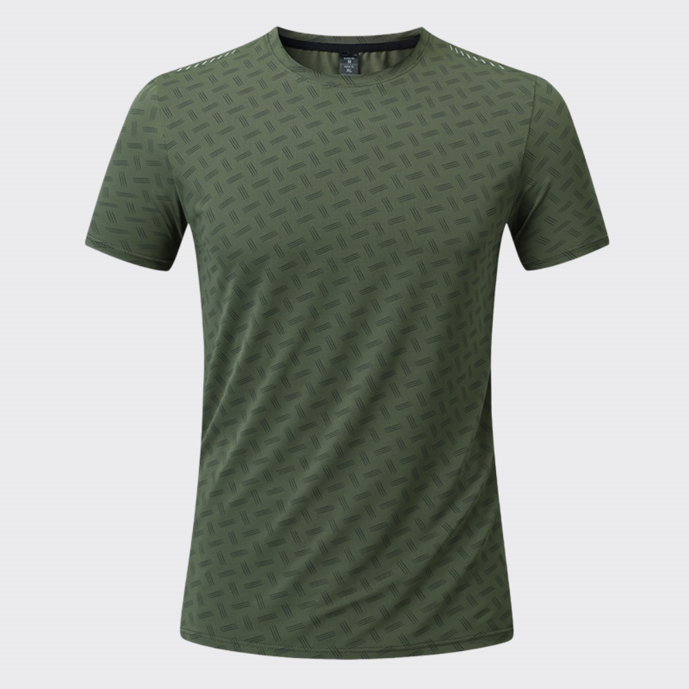 Camiseta de compresión con est - Outdoor Camping Logo reseña y precio