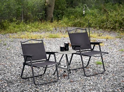 Estante de almacenamiento para - Outdoor Camping Table With Storage reseña y precio
