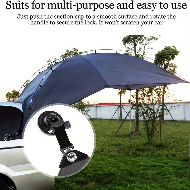 Ancla de ventosa para autocara - Outdoor Camping Awning reseña y precio