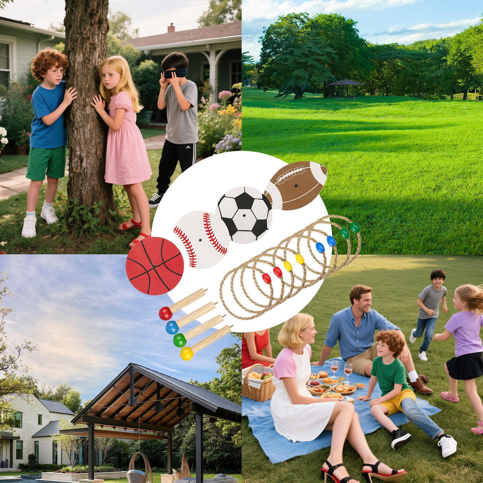 Juego de anillos, juguetes par - Outdoor Camping Games For Adults reseña y precio