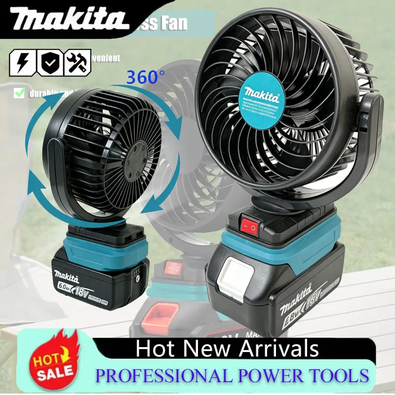 Ventilador Inalámbrico Recarga - Outdoor Camping Fan reseña y precio