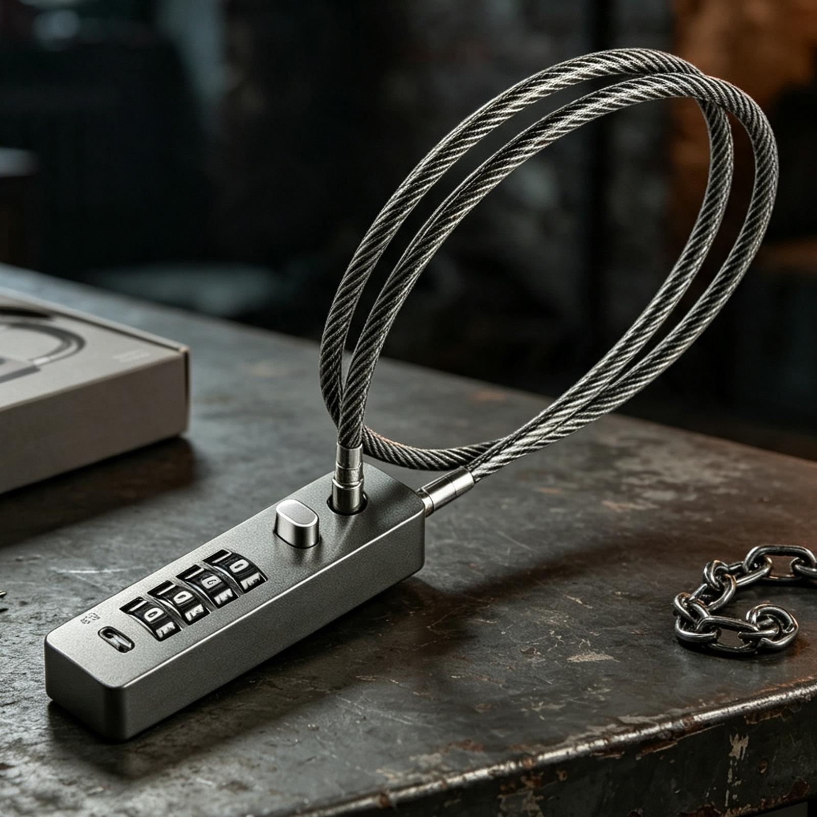 Candado para bicicleta con com - Urban Outdoor Camping reseña y precio