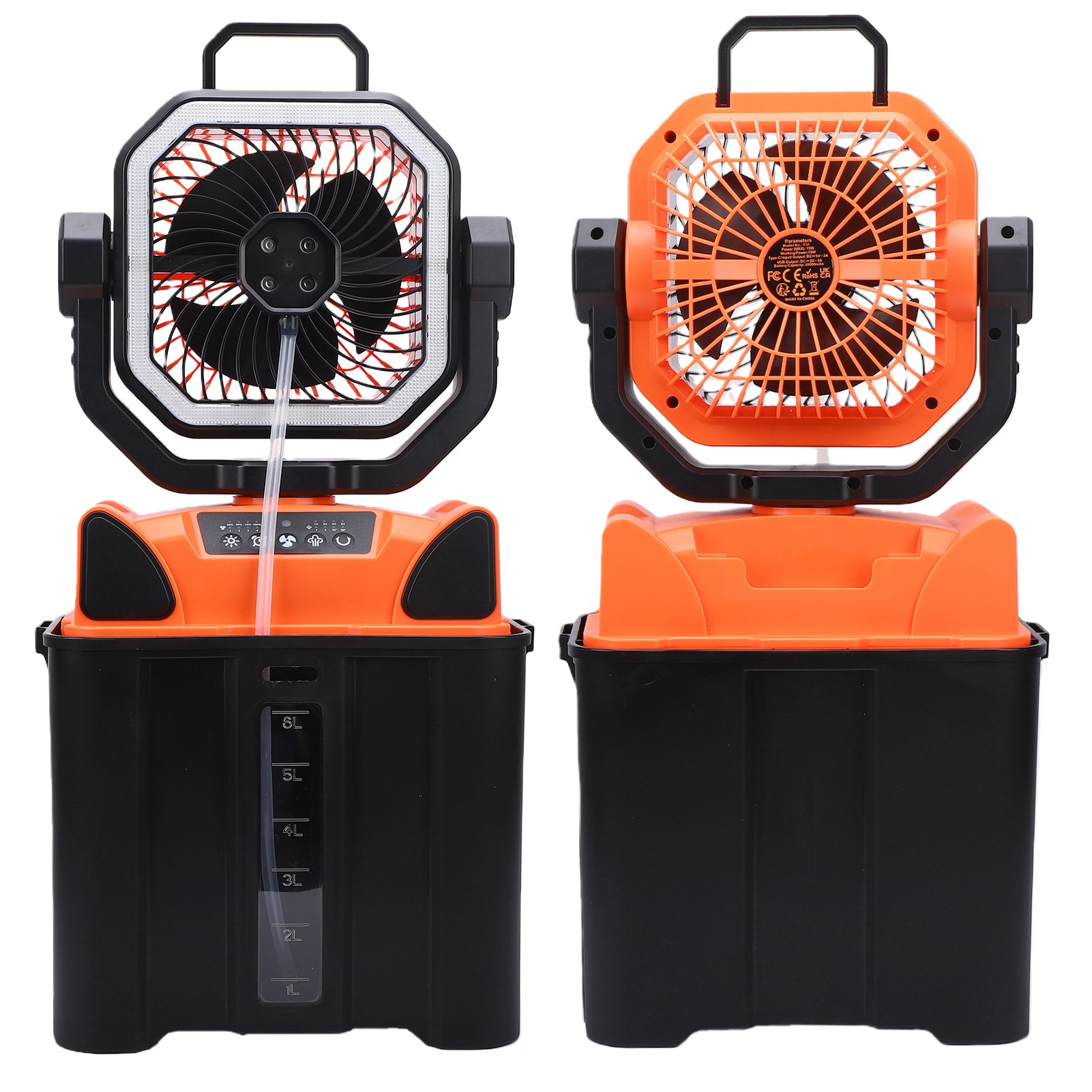Ventilador de Camping Recargab - Outdoor Camping Fan reseña y precio