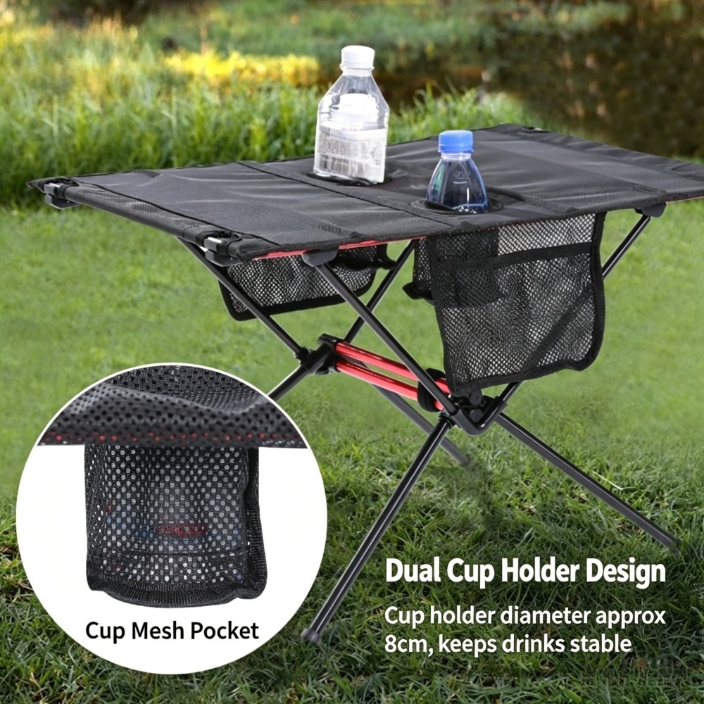 Mesa Plegable Ultraligera para - Outdoor Camping Table With Storage reseña y precio