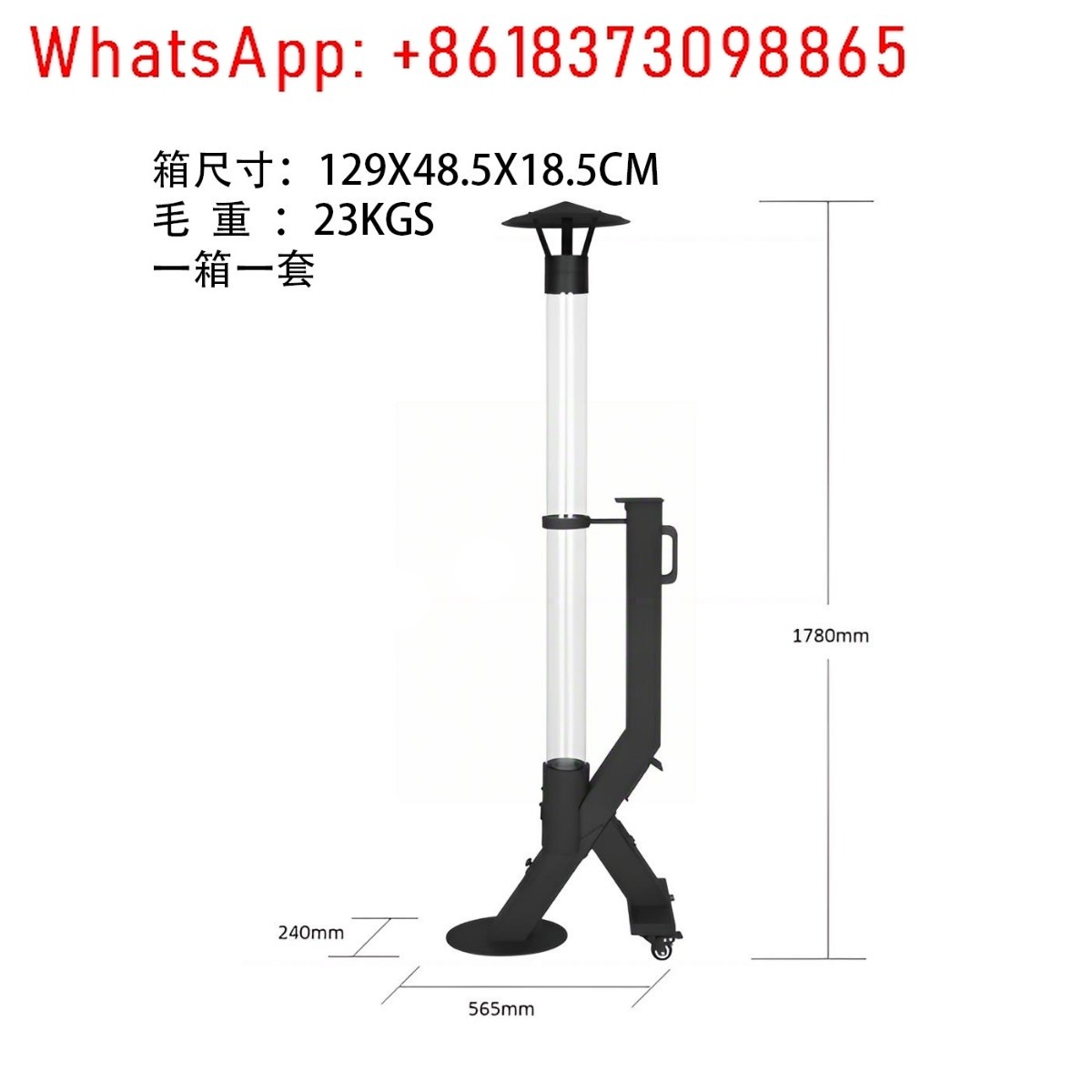 Calentador vertical de leña pa - Outdoor Camping Wood Burning Stove reseña y precio