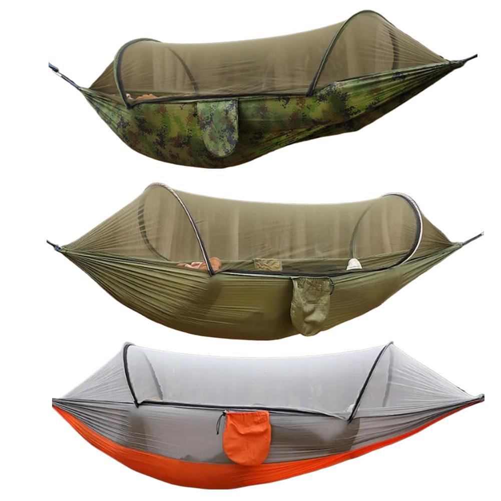Hamaca automática de montaje r - Outdoor Camping Mosquito Net reseña y precio