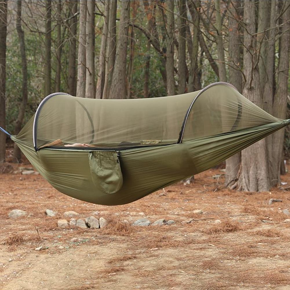 Hamaca automática de montaje r - Outdoor Camping Mosquito Net reseña y precio