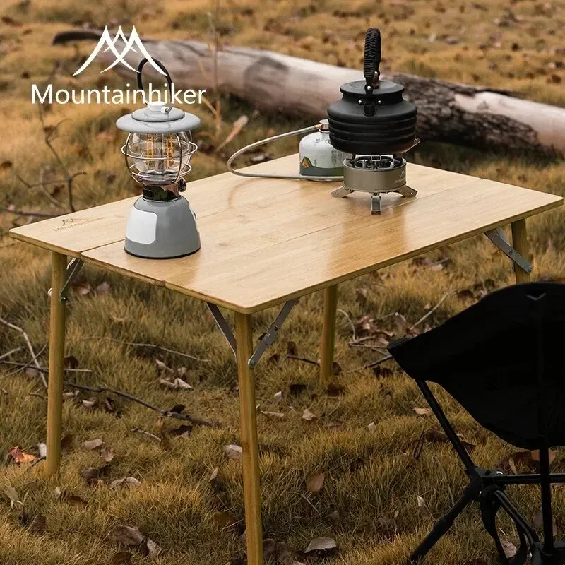 MOUNTAINHIKER Mesa Plegable de - Outdoor Camping Table With Storage reseña y precio