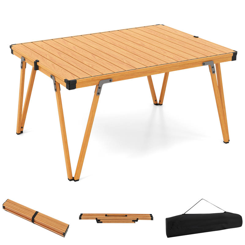 Mesa de Picnic Plegable Indivi - Outdoor Camping Table With Storage reseña y precio