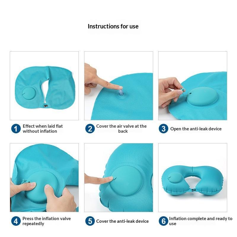 Almohada inflable portátil par - Outdoor Camping Store reseña y precio